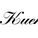 KuenstlerScript LT Medium