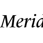 Meridien LT Medium