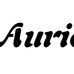 Auriol LT BlackItalic