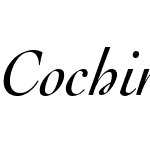 Cochin LT Italic