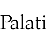 Palatino LT Light