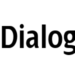 Dialog Cond SemiBold