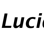 Lucida Sans