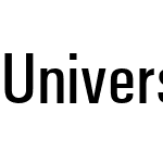 Univers Condensed (W1)