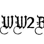 WW2Blackletter