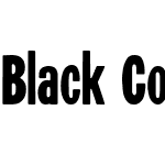 Black Condensed