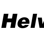 Helvetica-Black