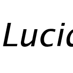 Lucida Sans