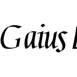 Gaius LT Regular