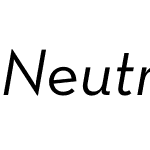 Neutra Text