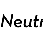 Neutra Text Light