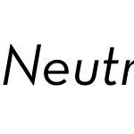 Neutra Text TF Alt