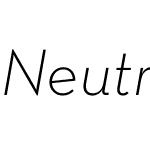 Neutra Text TF Light