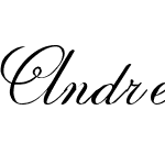 Andrea Cursive ES