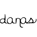 danas font