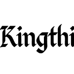 Kingthings Calligraphica