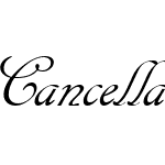 Cancellaresca Script