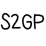 S2GP海フォント