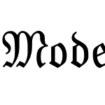 Moderne Fraktur