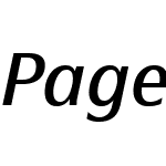 PageSans-RegularItalic