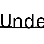 UnderlineMonospace