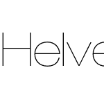 HelveticaNeueLT Pro 23 UltLtEx