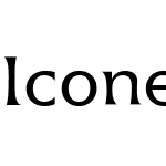 Icone LT Regular