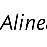 AlineaSans