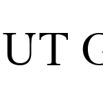 UT Georgian Serif