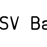 SV Basic Manual