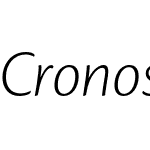 Cronos Pro Light Display