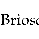 Brioso Pro Medium