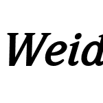 Weidemann Std Book