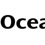 Ocean Sans Std Bold Ext