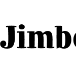 Jimbo Std Condensed