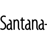 Santana-RegularCondensed