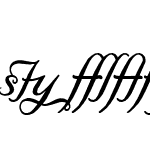 ElegeionScriptLigatures