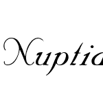 Nuptial Script