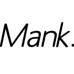 MankSans-Medium