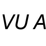 VU Arial