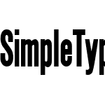 SimpleTypeCondensed