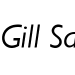 Gill Sans