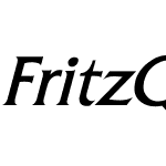 FritzQuadrata Italic