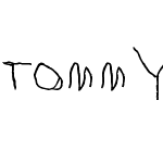 Tommy's First Alphabet