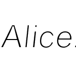 Alice2 Unicode