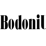 BodoniUltraFLFCond