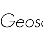 GeosansLight