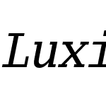 Luxi Mono