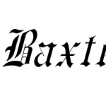 Baxter-Italic