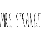 Mrs. Strange